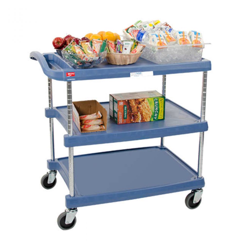 Metro myCart Series 2-Shelf and 3-Shelf Utility Carts - Metro